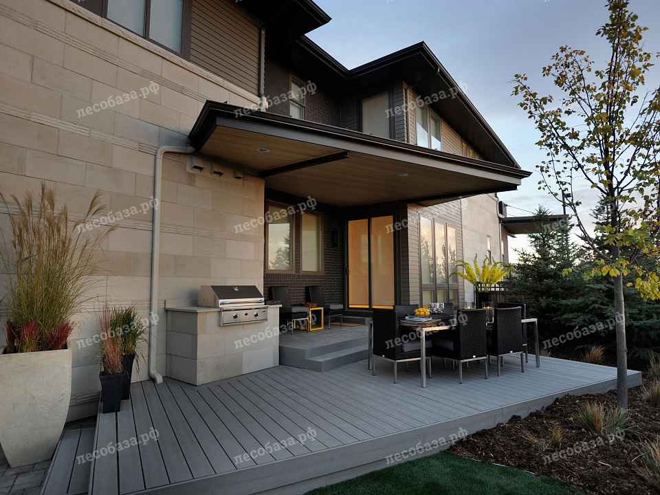 Терраса к дому — дизайн и оформление террасы
