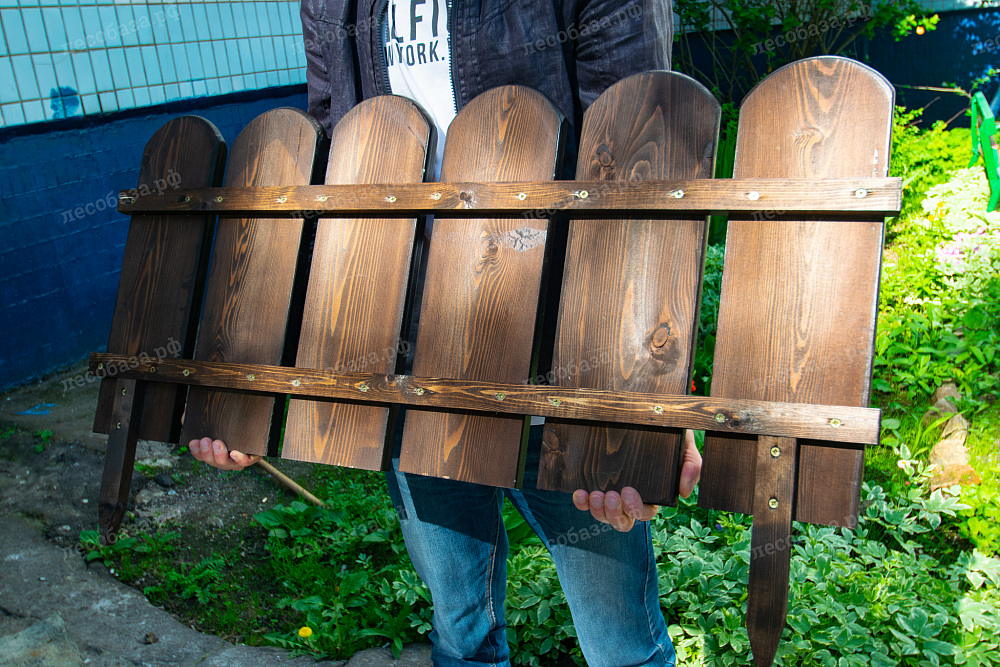 Штакетник изготовленный в столярном цеху "Лесобаза"