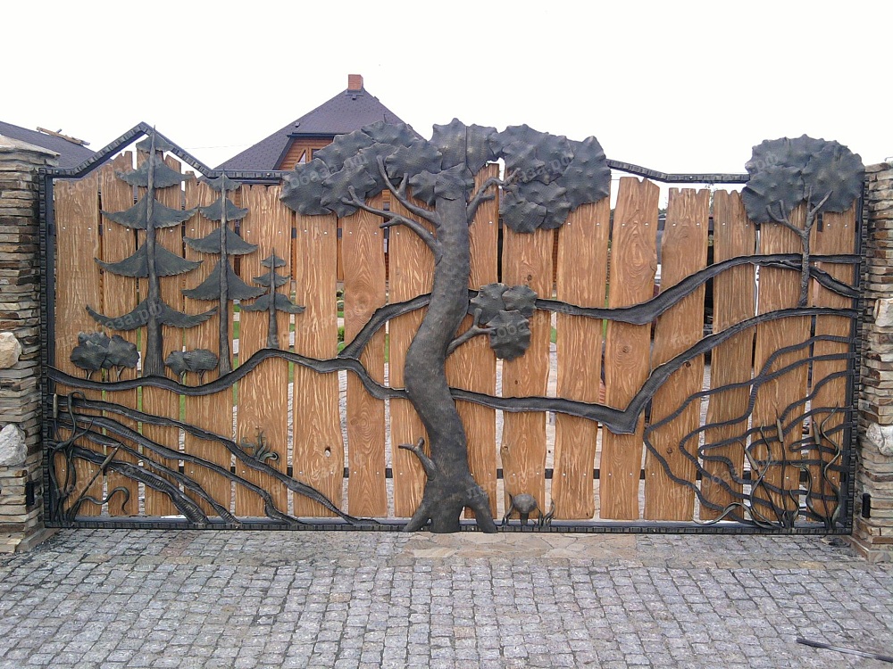 художественные ворота