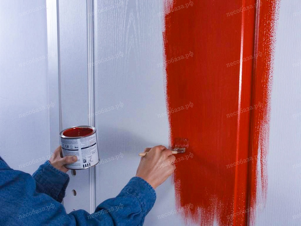 Чем покрасить межкомнатные двери