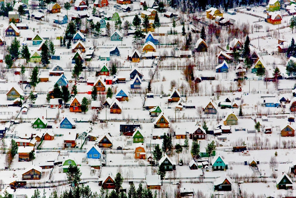 Дачный посёлок под Архангельском, Россия