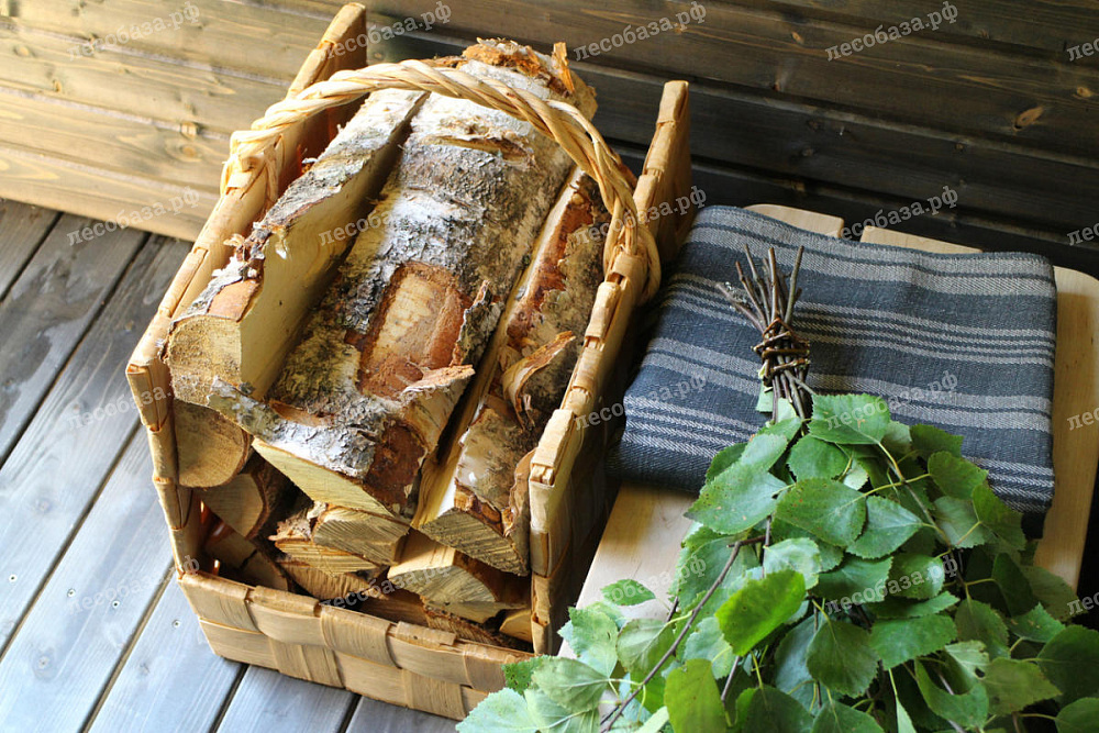Березовые дрова для бани