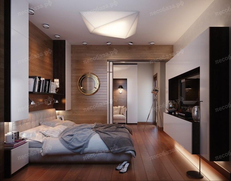 Спальная комната в морском стиле
