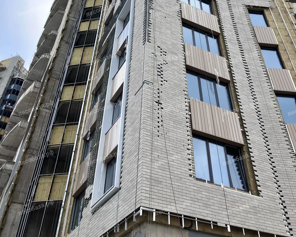 Как монтировать вентилируемый фасад с кирпичной кладкой