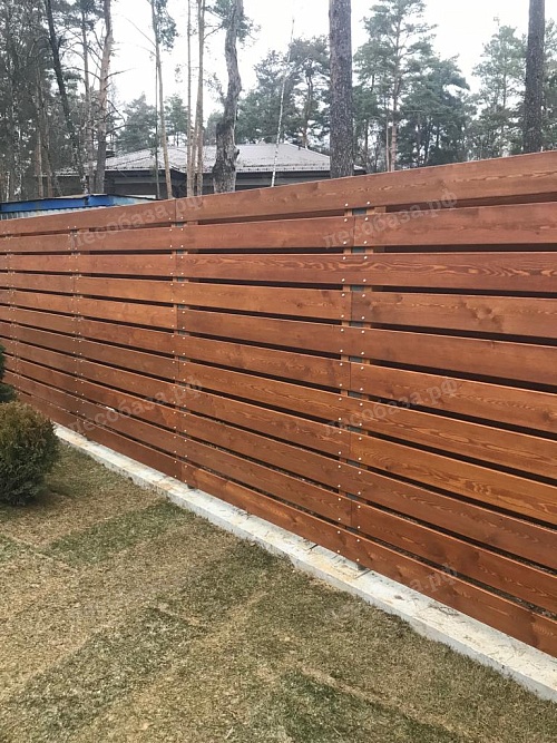 Деревянный забор материалы планкен прямой лиственница