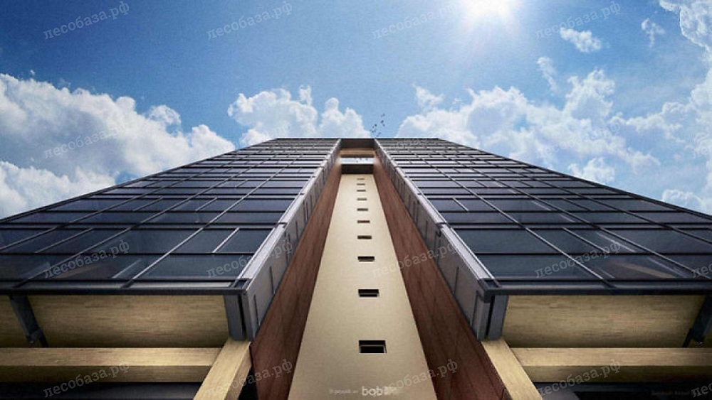 14-этажное здание Treet. Компания Текнос приняла участие в реализации проекта.