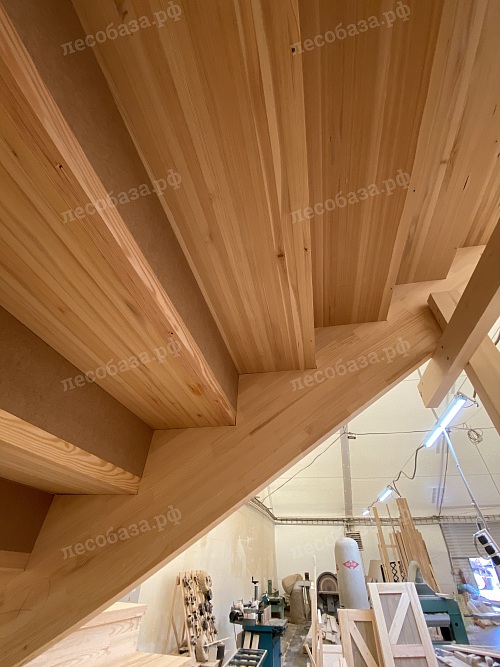 Индивидуальное изготовление деревянных лестниц фотоотчет