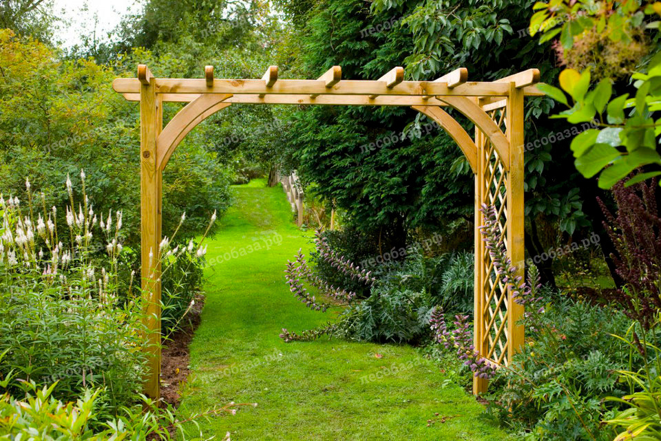 Пергола "арка" для садового участка