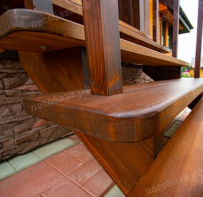 Сосновый мебельный щит для входной лестницы