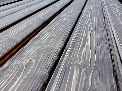 Деревянные поверхности покрытые составами от компании Tikkurila
