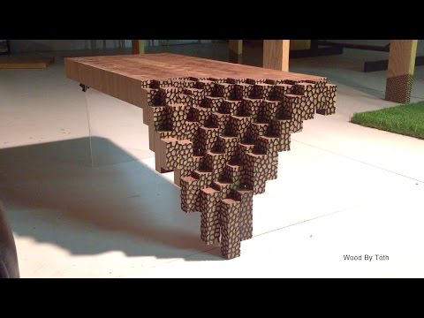 Falling Brick Coffee Table