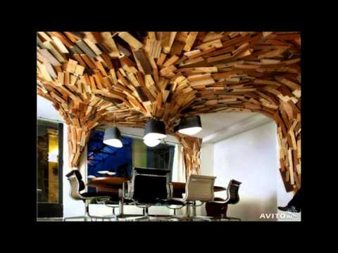 Лучшие и необычные интерьеры из дерева