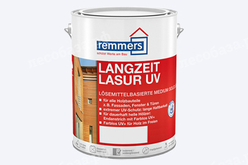 Защита древесины Remmers Langzeit Lasur UV с мощным прозрачным УФ фильтром - 20 литров