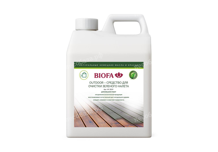 Средство для очистки зеленого налета BIOFA Outdoor 2019 - 1 литр
