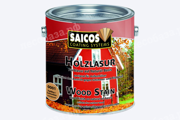 Защитная цветная лазурь Holzlasur SAICOS - 10 литров
