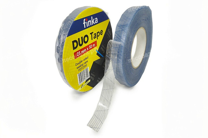 Клейкая лента DUO Tape Finka  25 мм x 50м 