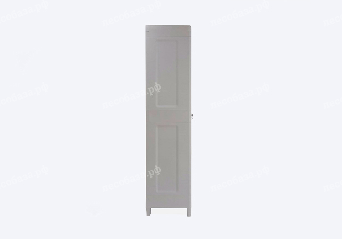 Уличный шкаф 2х дверный глубокий WOODY'S XL (3 полки) - антрацит