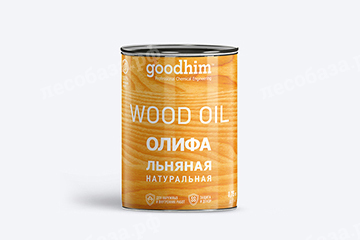 Олифа льняная натуральная GOODHIM - 0.75 литра