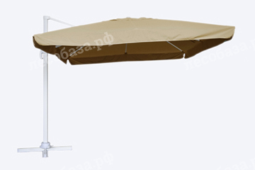 Зонт Валенсия 3x4 м - песочный