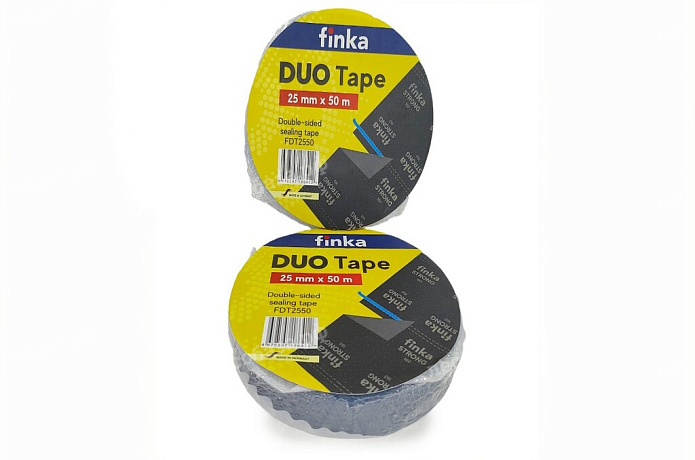 Клейкая лента DUO Tape Finka  25 мм x 50м 