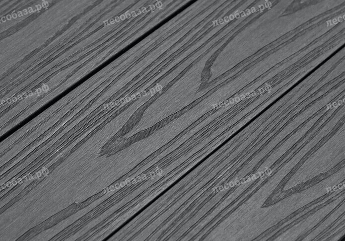 Доска террасная CM Decking REVERSE (Волнат/Чаркол) 3000х138х23 мм