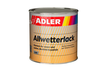 Лак для торцов Adler Allwetterlack, матовый - 0,75 литра