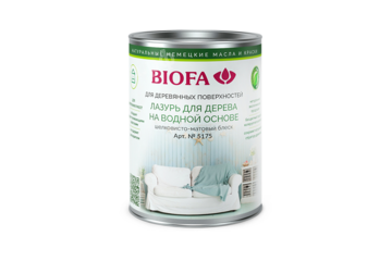 Лазурь для дерева BIOFA 5175 - 1 литр