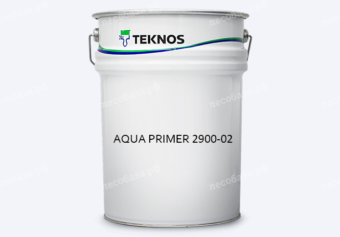 Цветной грунт под прозрачный лак Teknos AQUA PRIMER 2900-02 - 18 литров