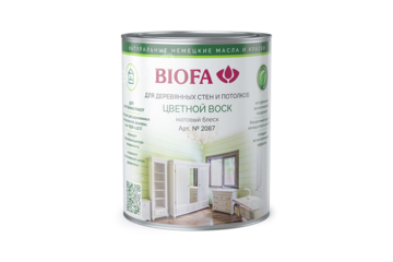 Цветной воск BIOFA 2087 - 1 литр