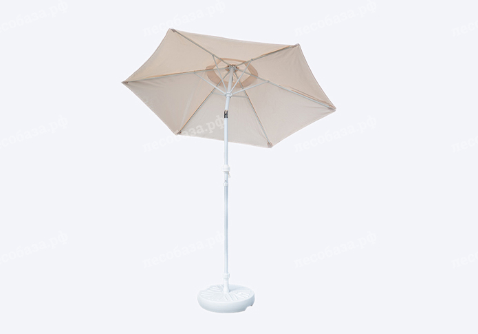 Зонт пляжный Standart d2 с наклоном - песочный