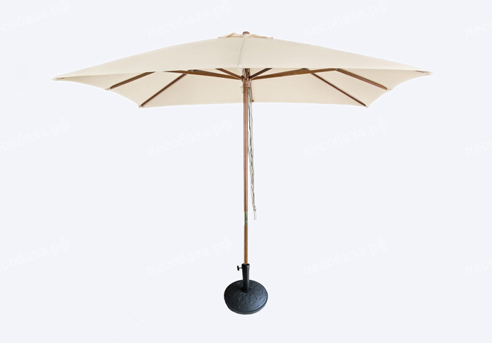 Подставка под зонт пластиковая (круглая) d450 мм - черная