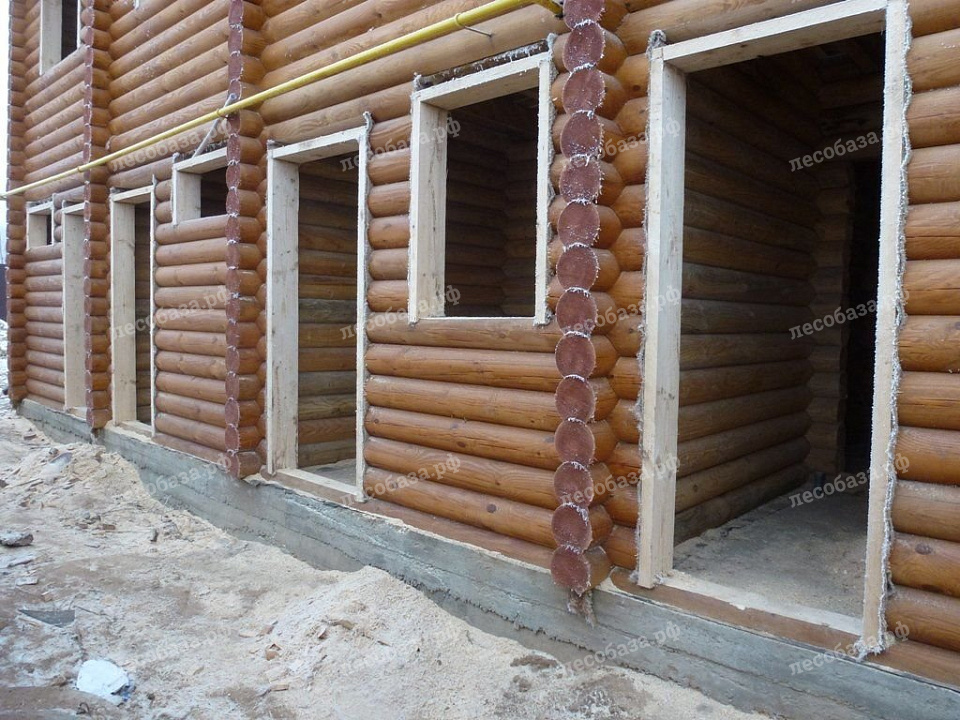 Виды и размеры окосячки в деревянном доме
